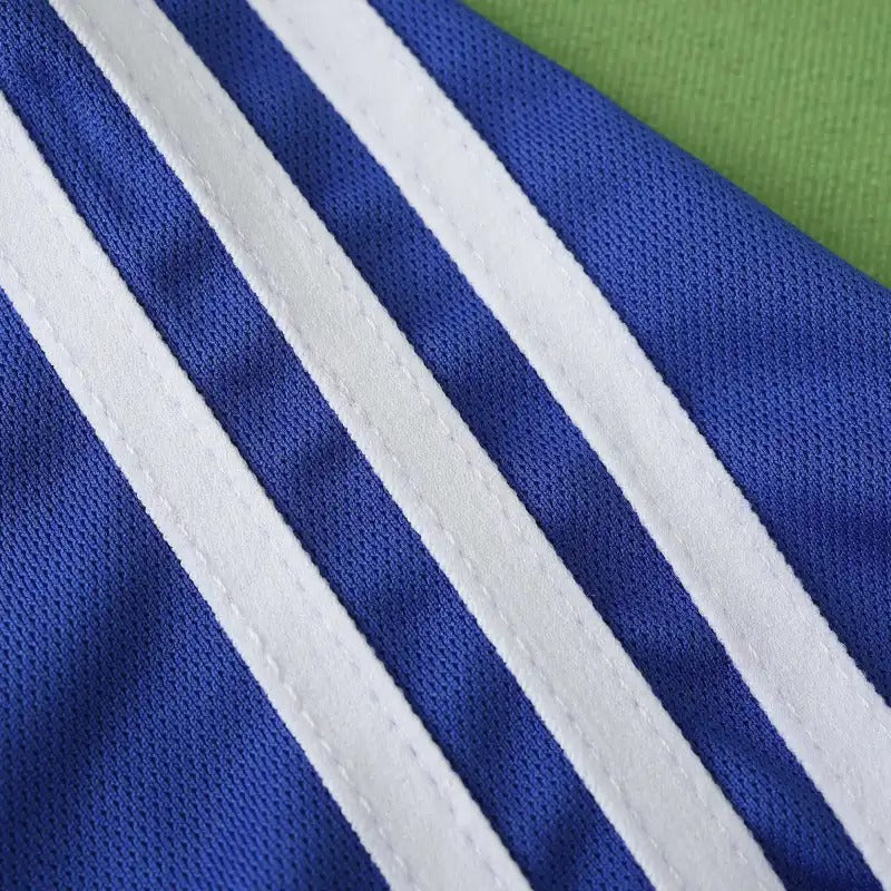 Greece EURO 2004 Final Blue Retro Home Kit Jersey – 6