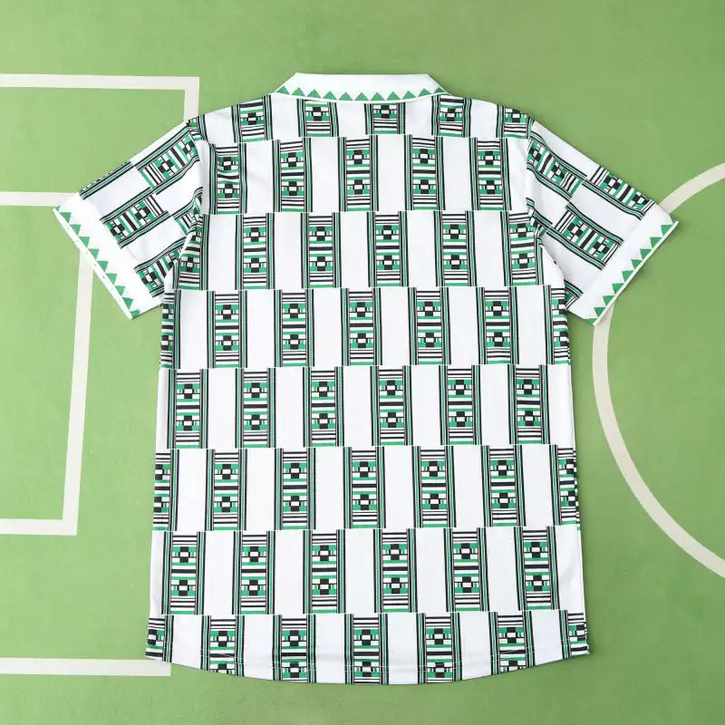 1994 Nigeria Season Away White Retro Football Jersey – 4