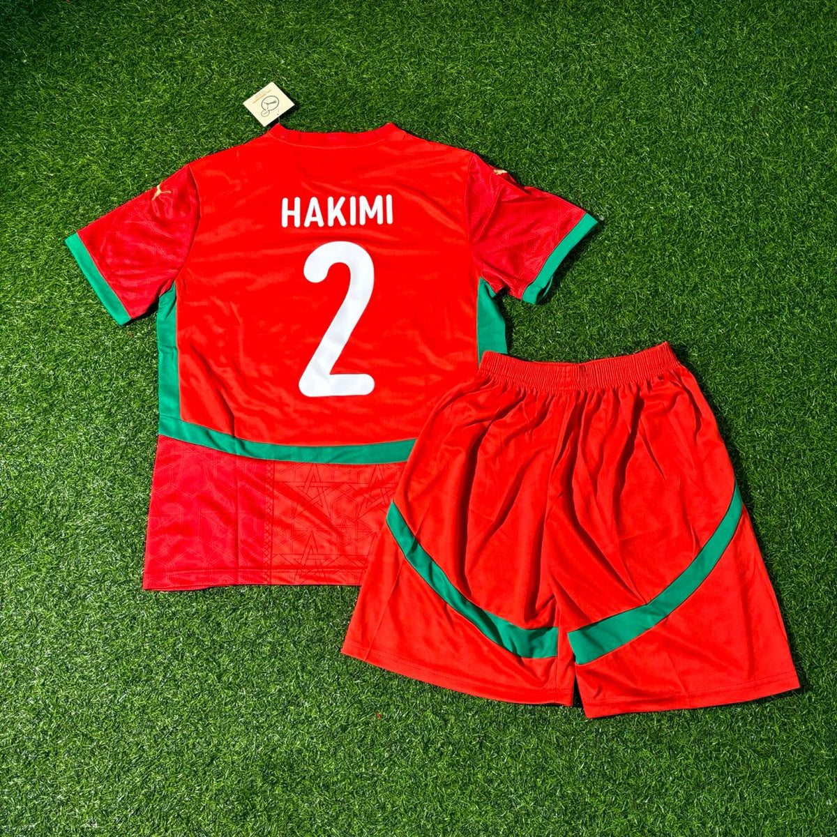 Achraf Hakimi Morocco 2026 World Cup New Season Football Jersey – Back View