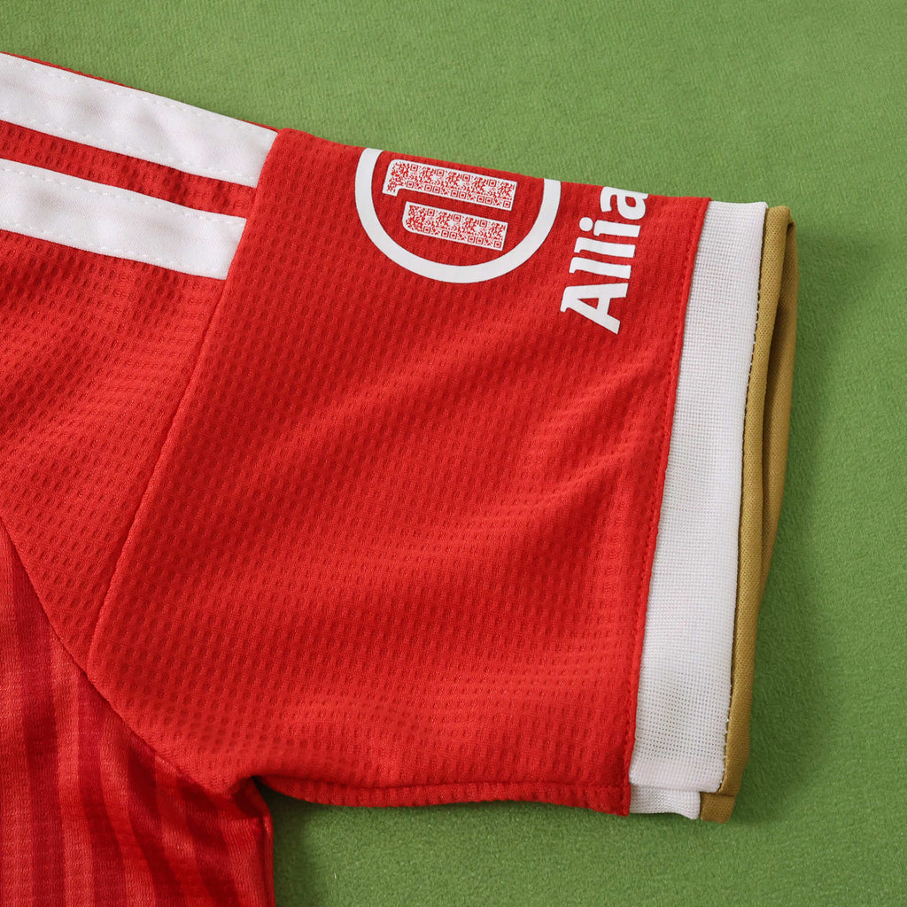 F.C Bayern München 2026-2027 Season Home Kids Retro Football Jersey Trikot Maillot V6