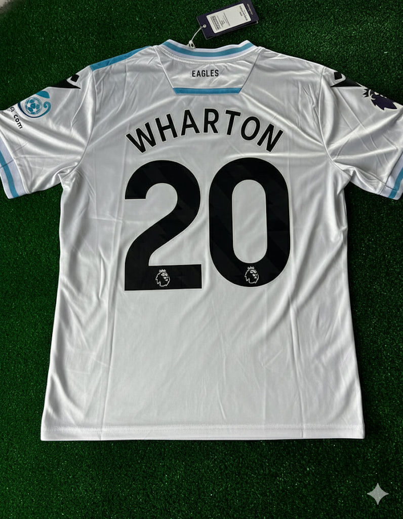 Adam Wharton Crystal Palace FC Football Jersey – Back View