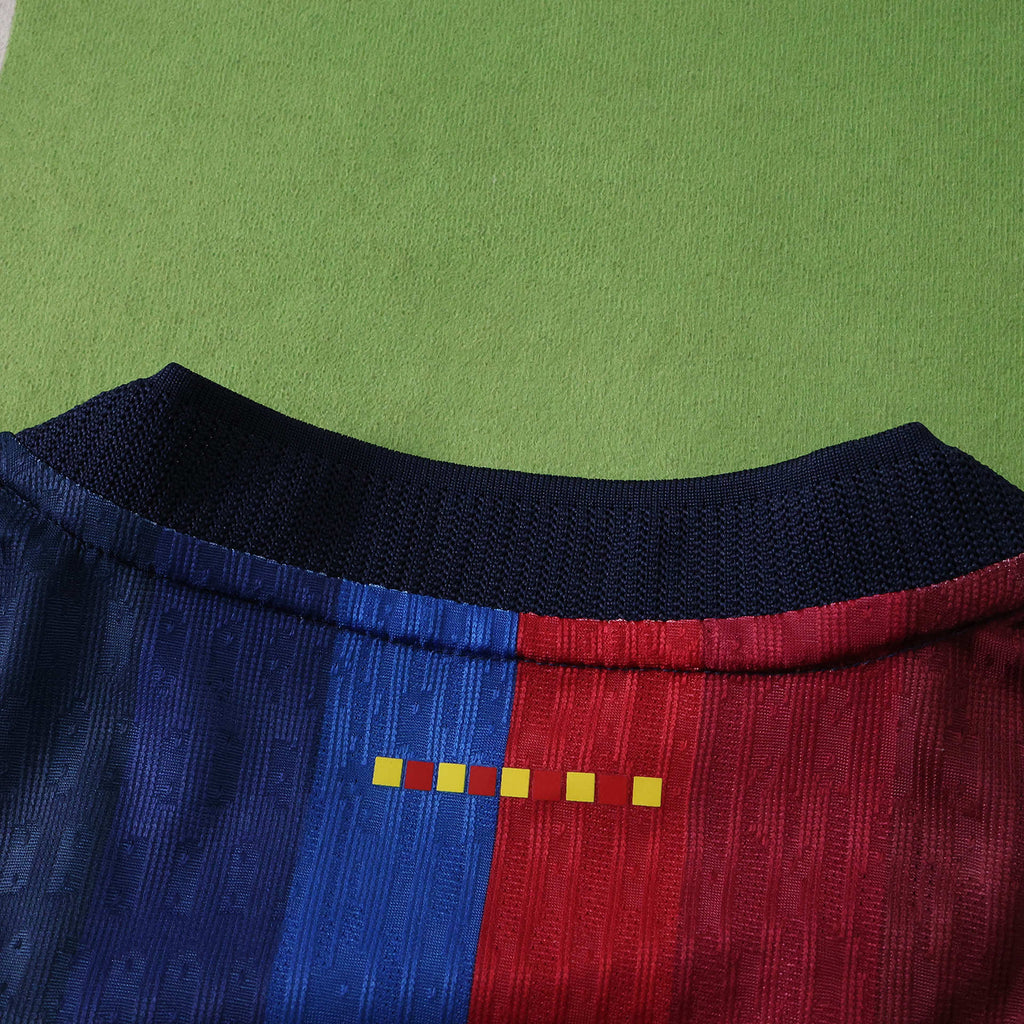 FC Barcelona 2026-2027 Season Home Long Sleeve Football Jersey Trikot Maillot V3