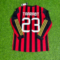 AC Milan 2013/14 Long Sleeve Home Retro Football Jersey – Adel Taarabt – Back View