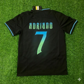 Adriano Brazil Retro Football Jersey – Back View