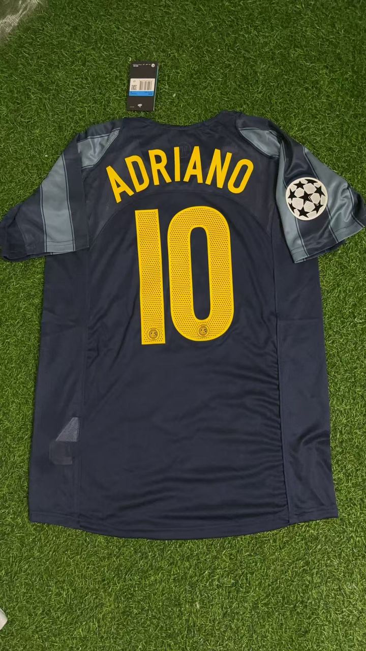 2004/05 Adriano #10 Inter Milan Retro Football Jersey – 5