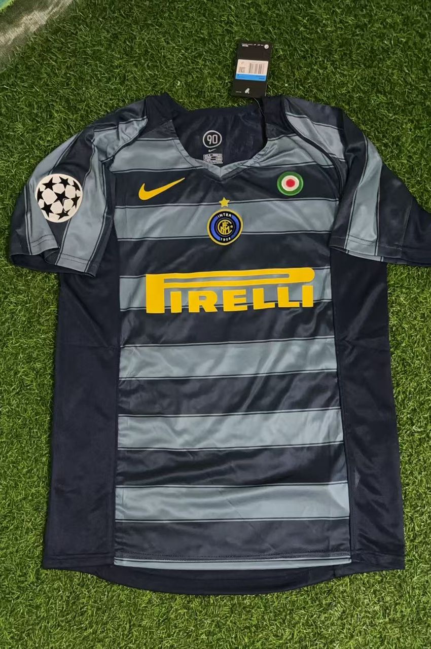 2004/05 Adriano #10 Inter Milan Retro Football Jersey – 6