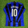 Adriano – Inter Milan 2005/06 Retro Kit Jersey – | | – Back View