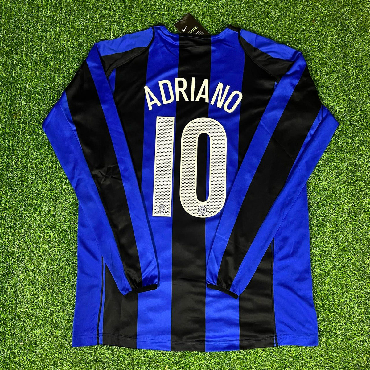 Adriano – Inter Milan 2005/06 Retro Kit Jersey – | | – Back View
