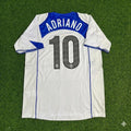 2004/05 Adriano Inter Milan Retro White Football Jersey – Back View