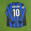 Adriano - Inter Retro Football Jersey – Back View