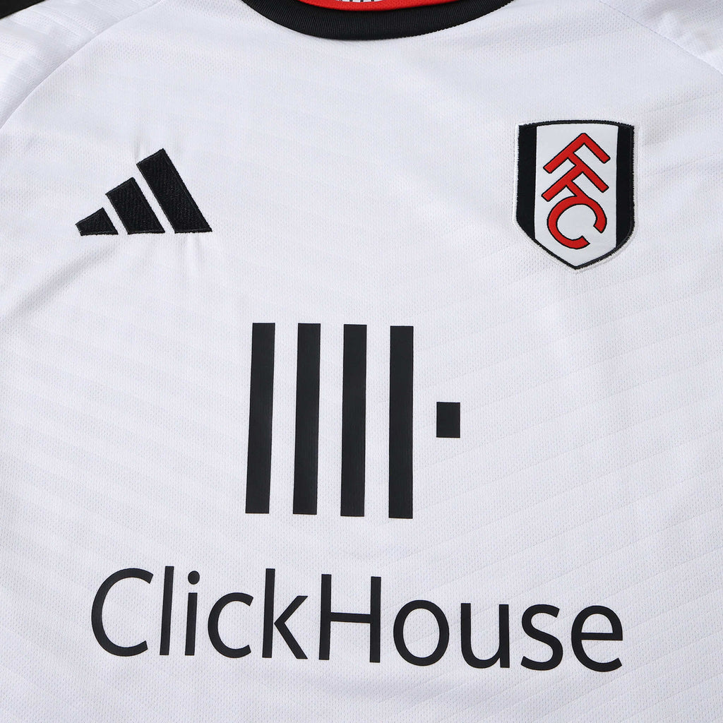 Fulham 2026-2027 Season Home White Football Jersey Trikot Maillot V3