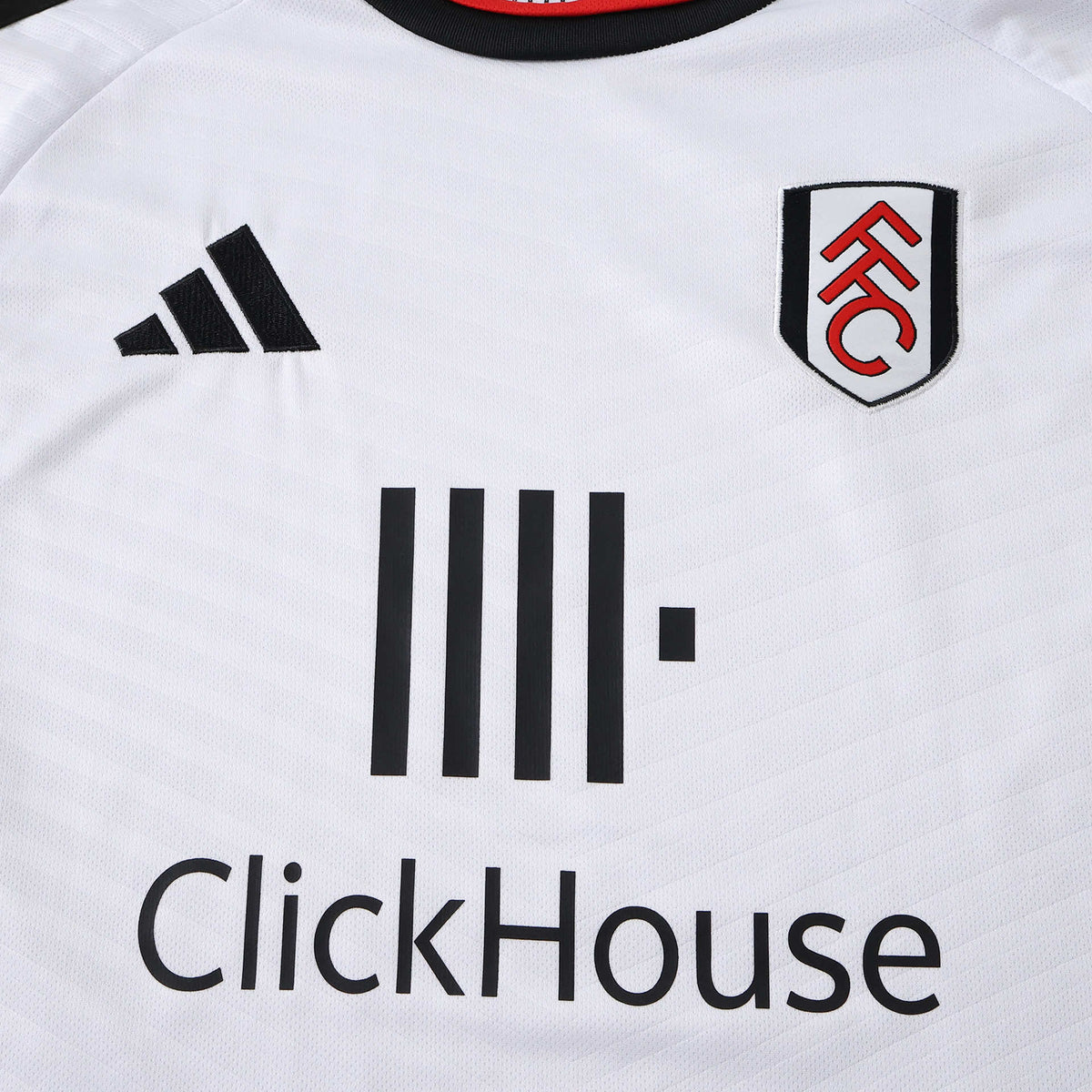 Fulham 2026-2027 Season Home White Football Jersey Trikot Maillot V3