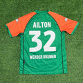 Ailton Werder Bremen 2003-2004 Heimtrikot | Retro Kit | – Back View