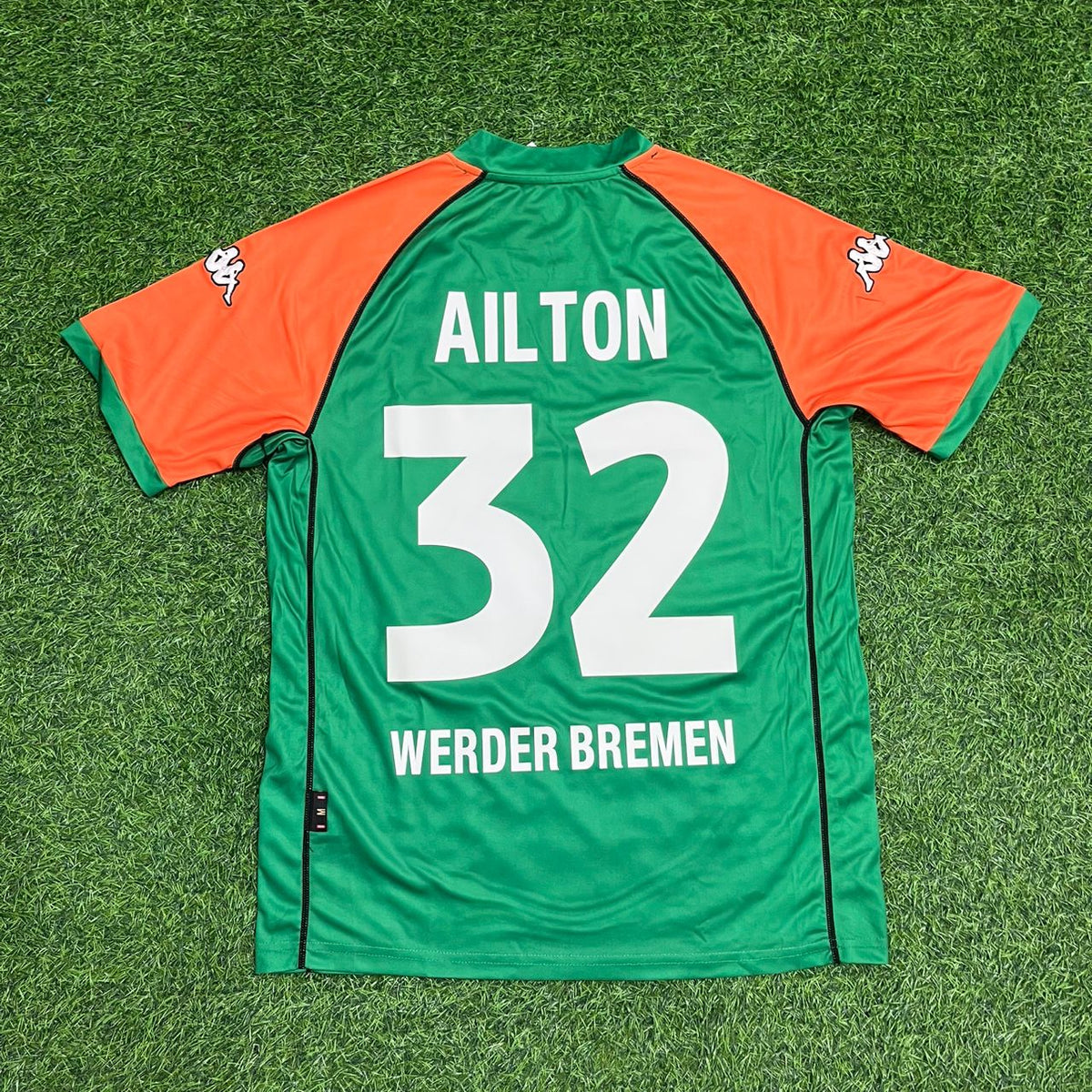 Ailton Werder Bremen 2003-2004 Heimtrikot | Retro Kit | – Back View