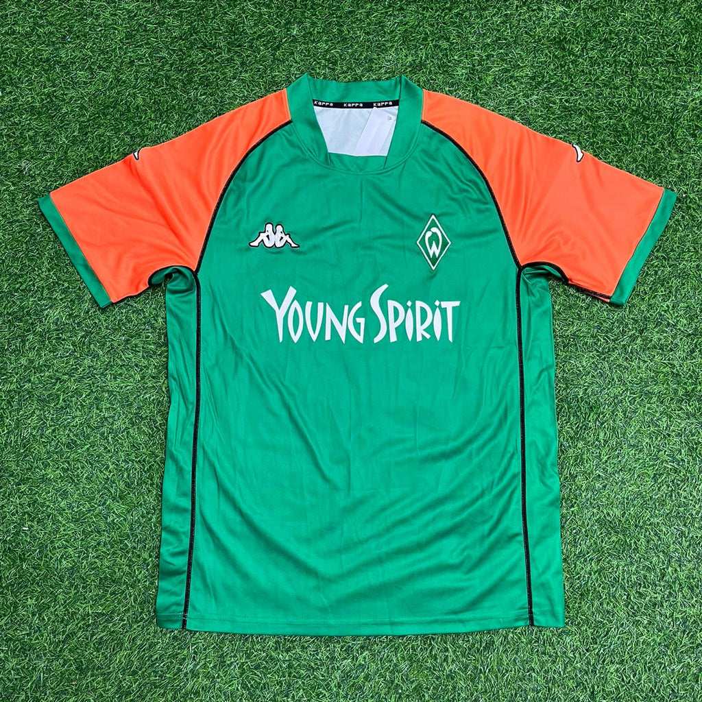 Ailton Werder Bremen 2003-2004 Heimtrikot | Retro Kit | – Front View