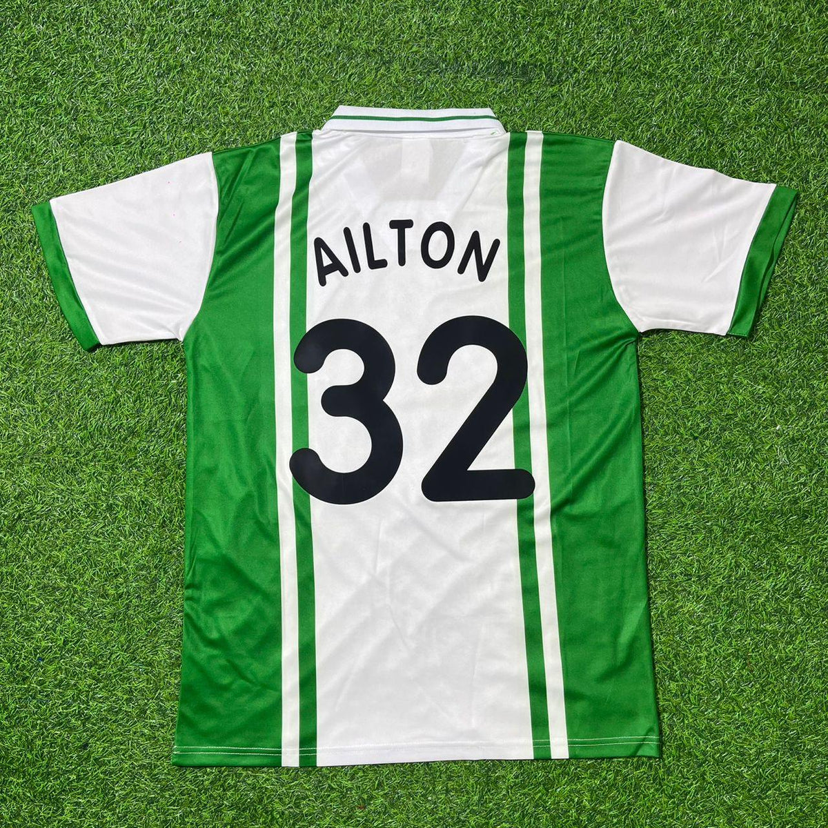 Werder Bremen Retro Kit – Ailton – Back View