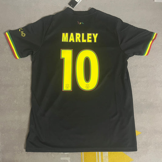 AFC Jamaica Bob Marley #10 Three Little Birds Special Commemorative Tshirt Jersey