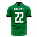 Akor Adams 22- Nigeria 2026 Season Retro Jersey – Back View