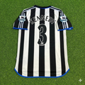 Alan Kennedy #3 Newcastle United Retro Football Jersey – Back View