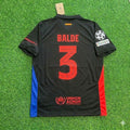 Alejandro Balde #3 Barcelona Football Jersey – Back View