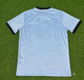 Germany 125th Year Special Clear Blue Retro Football Jersey – Back View