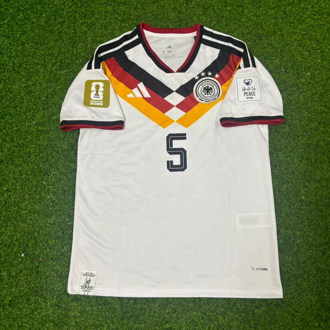 Germany 2026 World Cup Home Jersey – Aleksandar Pavlovic – Front View
