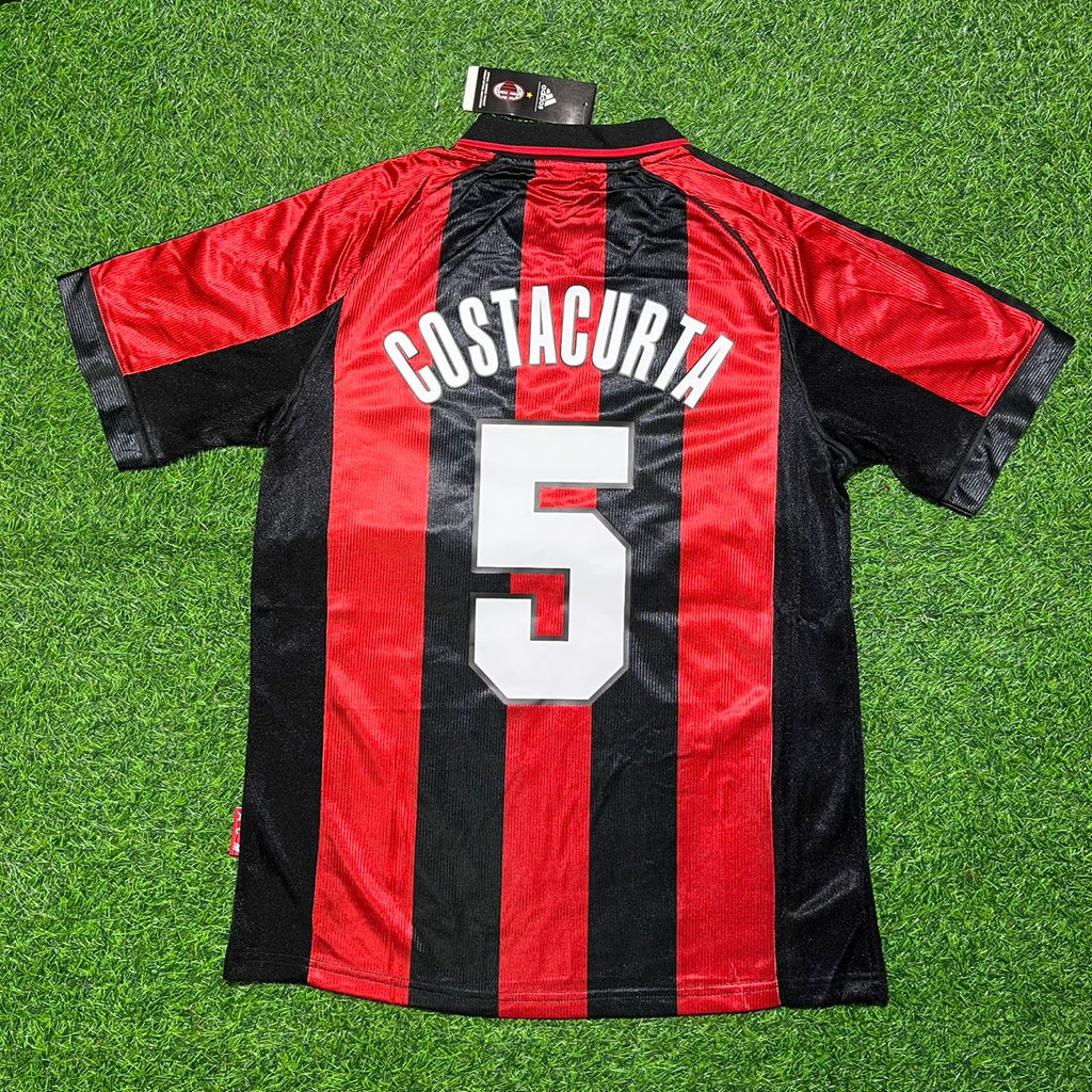 AC Milan 1999 Retro Football Jersey – Alessandro Costacurta 5- – 5