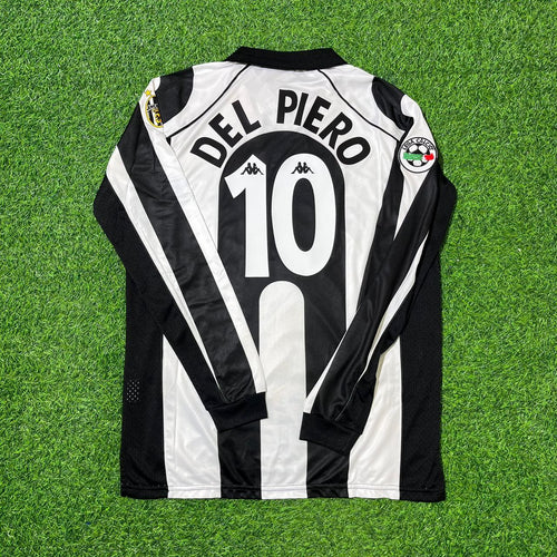 Alessandro Del Piero 10 - Juventus Home 1997/98 Retro Kit Jersey – Back View