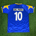 1995 Alessandro Del Piero 10 Juventus 1997 Retro Football Jersey – Back View