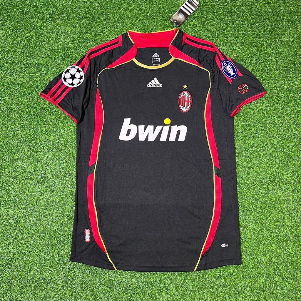 Alessandro Nesta 13 – AC Milan 2006–2007 Retro Kit Jersey – | | | – Front View