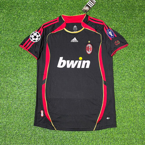 Alessandro Nesta 13 – AC Milan 2006–2007 Retro Kit Jersey – | | | – Front View