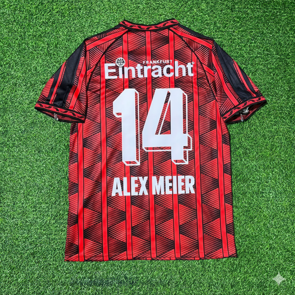 Alexander Meier 14- Eintracht Frankfurt Retro – Back View