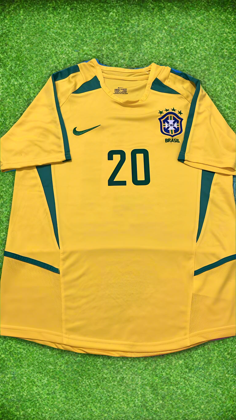 Alex de Souza #20 Fenerbahce Legend Brazil Retro Football Jersey Formasi – Front View