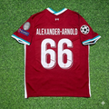 Liverpool 2019 2020 Home Retro Football Jersey – Trent Alexander-Arnold 66# – Back View