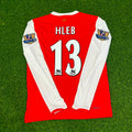 Arsenal 2006 2007 Home Long Sleeve Retro Jersey – Alexander Hleb #13 – Back View
