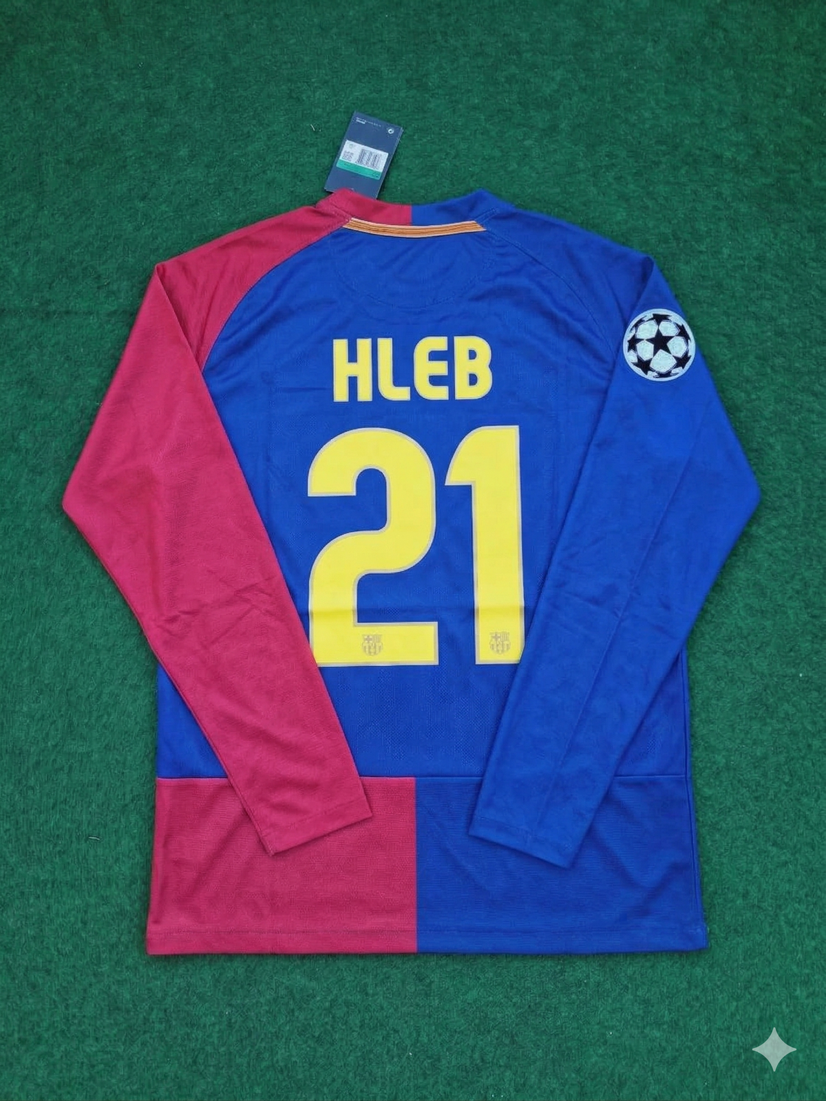 Barcelona 2009 Champions League Final Retro Jersey – Alexander Hleb – Back View