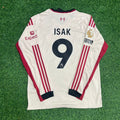 2025 Alexander Isak Liverpool Away Long Sleeve Football Jersey – Back View