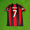 Milan 2010/2011 Home Retro Jersey – Alexandre Pato 7 - – Back View