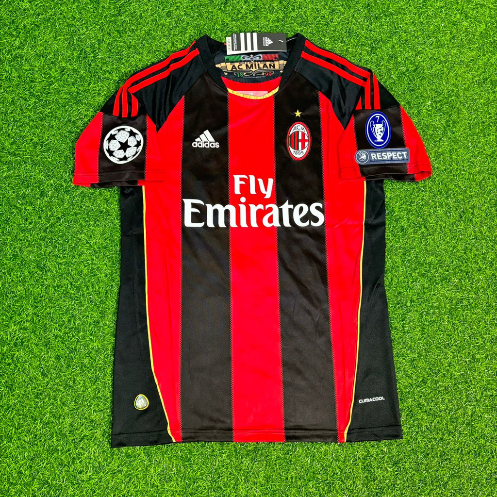 Milan 2010/2011 Home Retro Jersey – Alexandre Pato 7 - – Front View