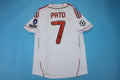 Milan 2011-2012 Away White Retro Jersey – Alexandre Pato 7 - – Back View