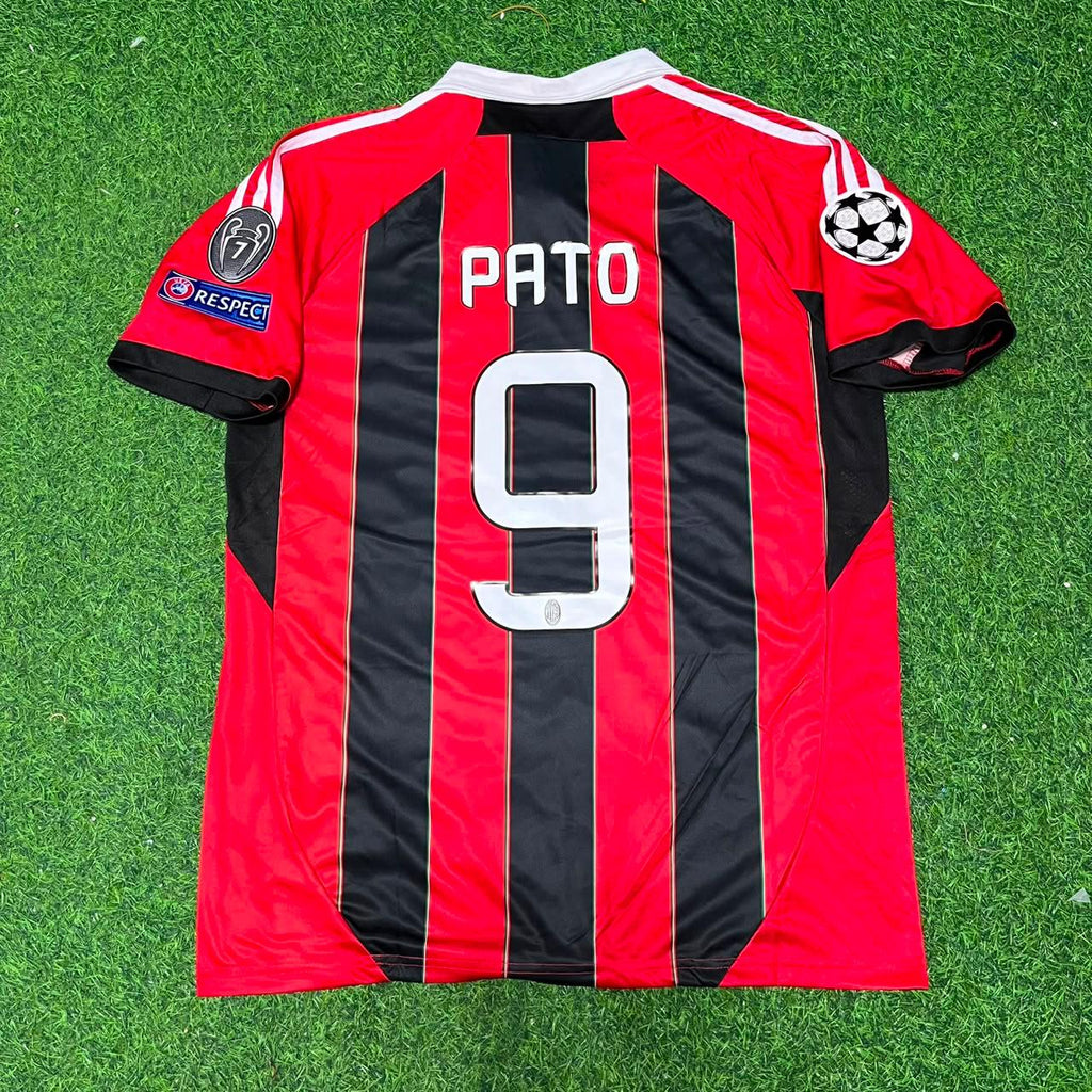 Alexandre Pato – AC Milan 2012/13 Home Retro Kit Jersey – | | – Back View