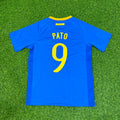 Brazil 2010 World Cup Retro Blue Jersey – Alexandre Pato – Back View