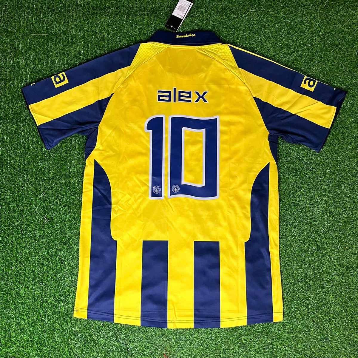 Fenerbahçe 2008-2009 White Retro Kit Jersey – | | – 5