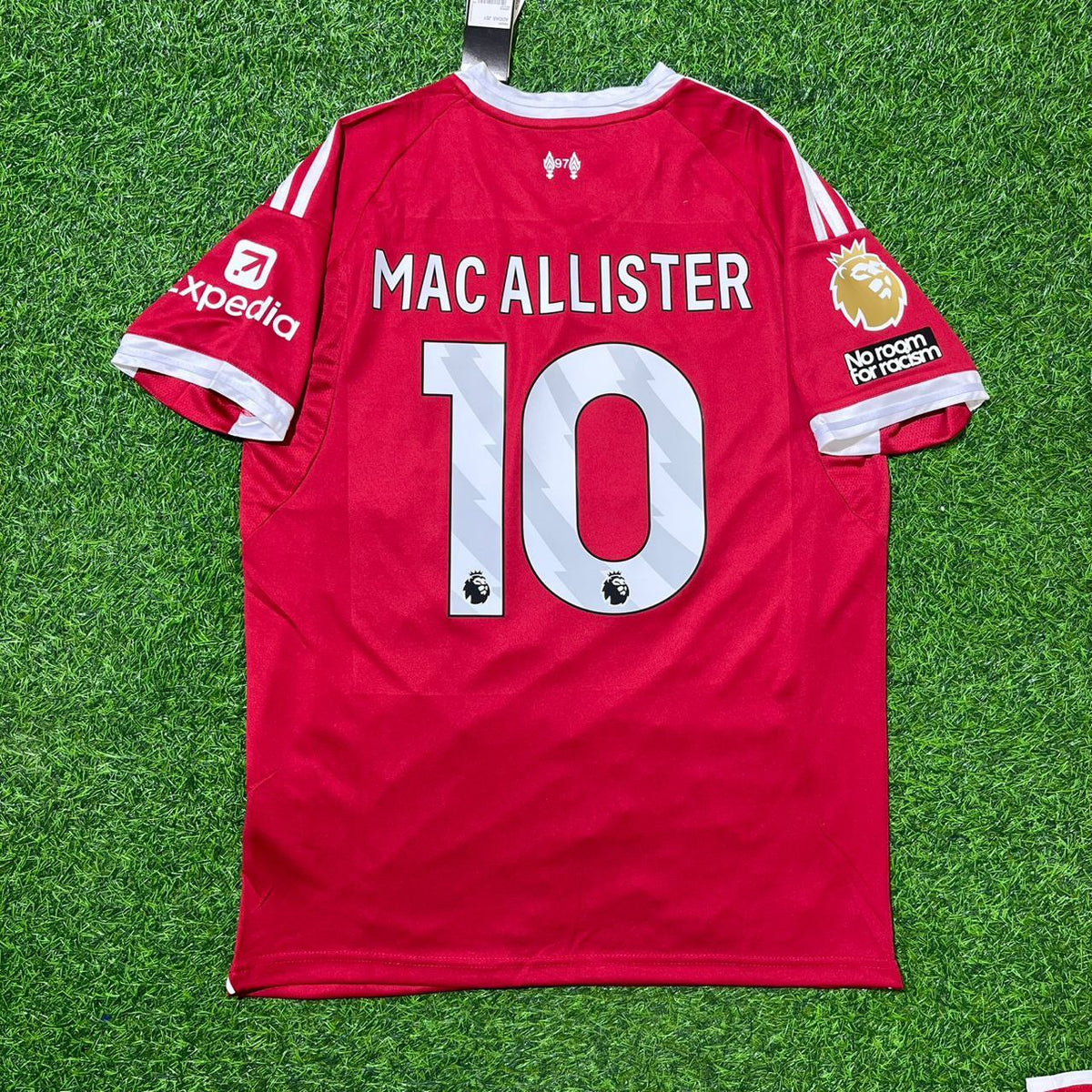 Liverpool 2025/26 Home Football Jersey – Alexis Mac Allister – Back View