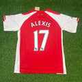 2014/15 Alexis Sanchez Arsenal Home Football Jersey Collection – Back View