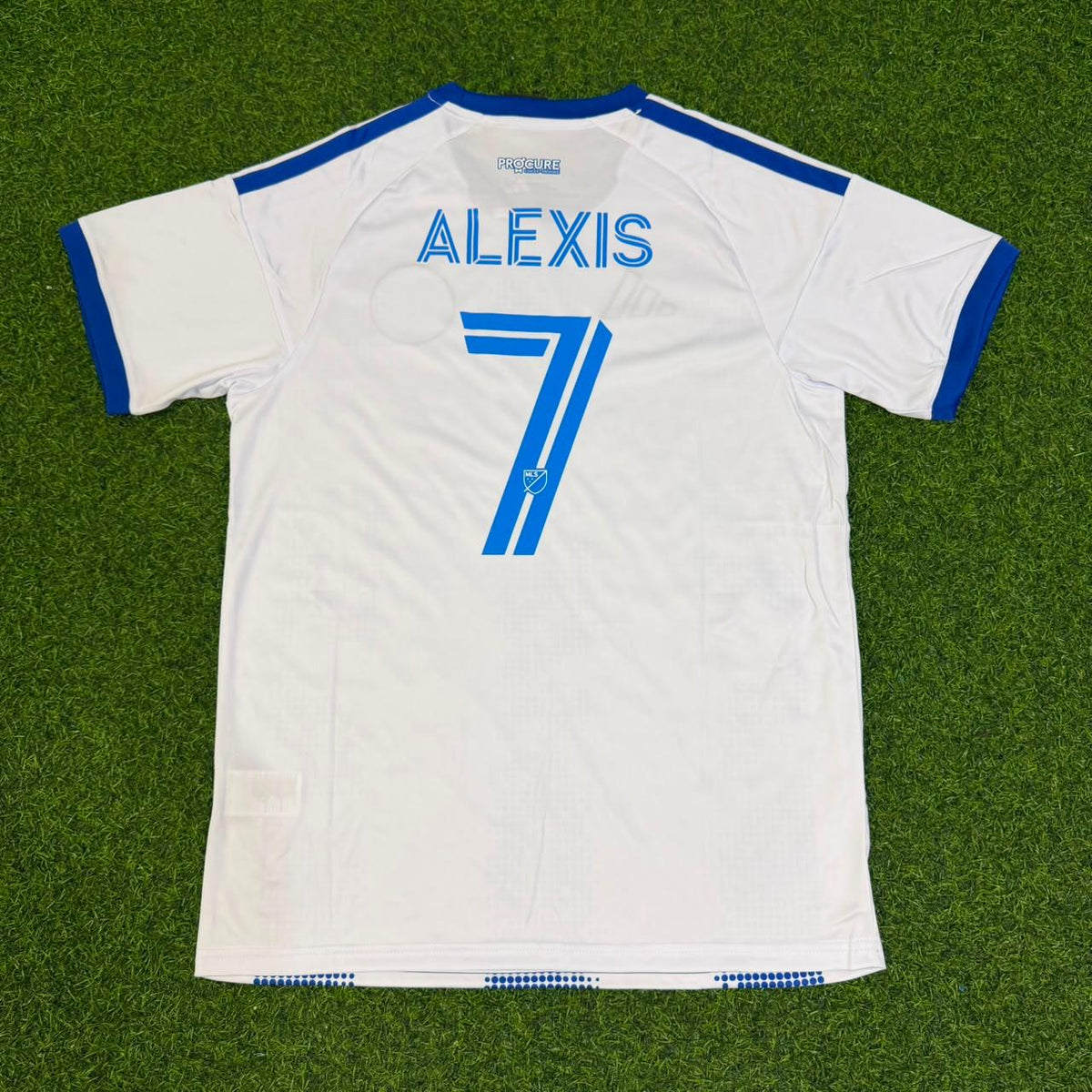 Alexis Sánchez CF Montréal 2026-2027 White New Season Soccer Kit Jersey – Back View