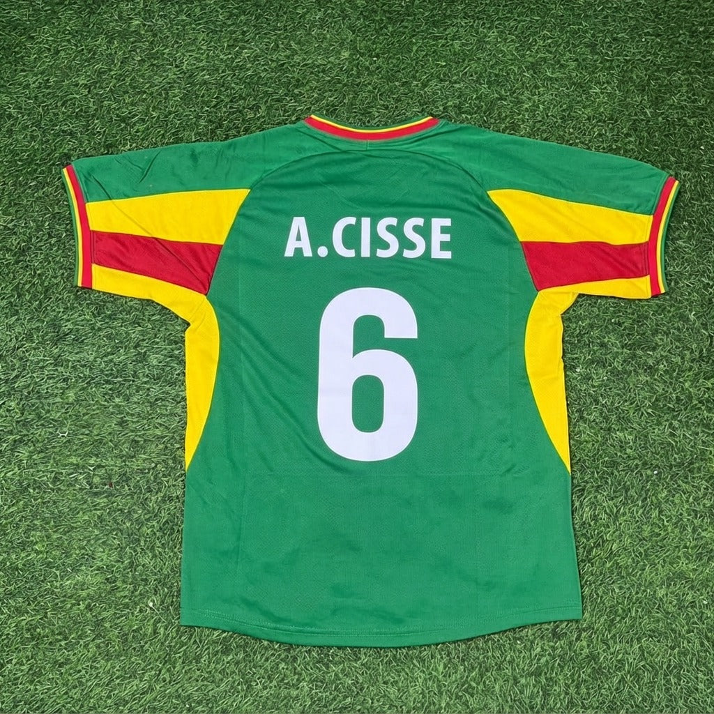 Aliou Cisse Senegal 2002 World Cup Retro Jersey – Back View