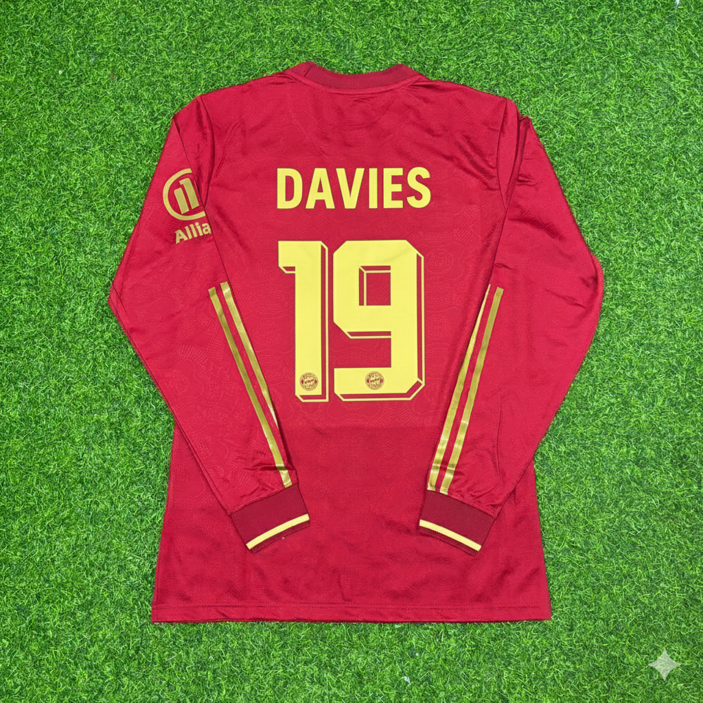 Bayern München 125 Jahre Spezial-Edition – Alphonso Davies 19- – Back View