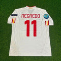 Spain EURO 2012 Final Retro Football Jersey – Alvaro Negredo – Back View