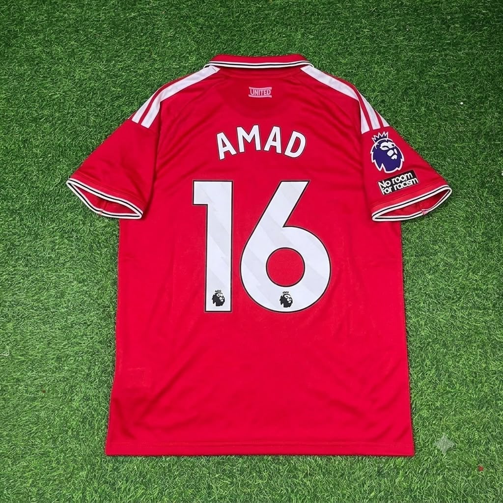 Manchester United New Season 2027 Jersey – Amad Diallo – Back View